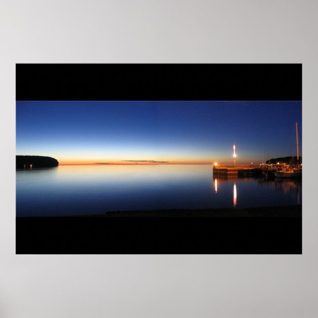 Door County Sunset Poster (Framsidan)
