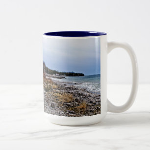 Door County Två-Tonar muggen Två-Tonad Mugg