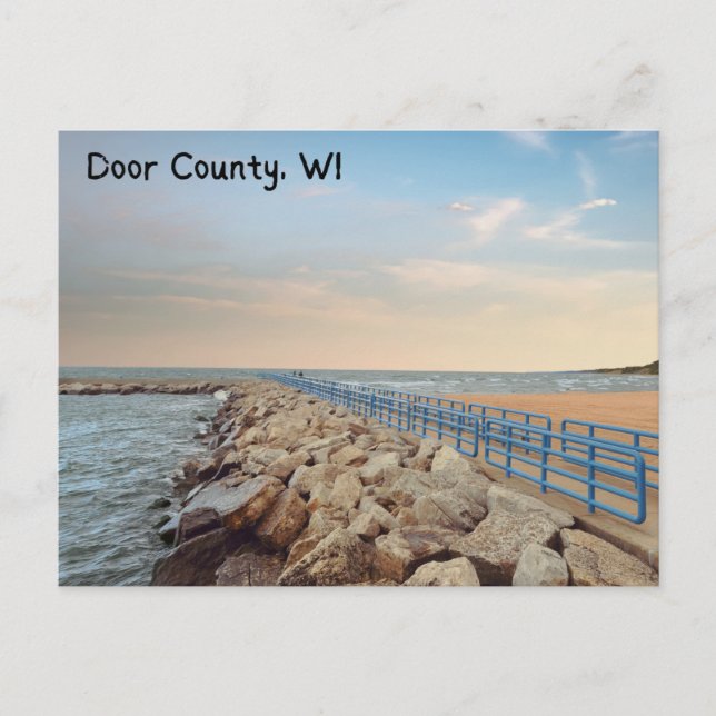 Door County WI Vykort (Framsida)