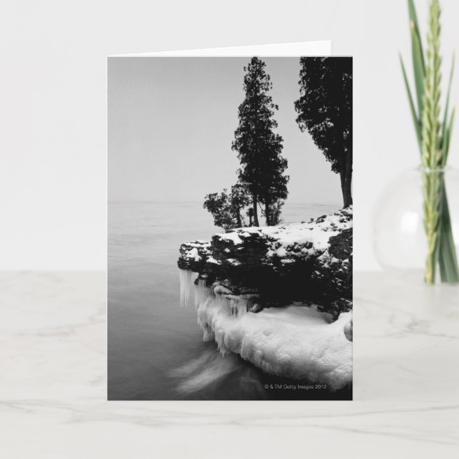 Door County Wisconsin Kort (Framsida)