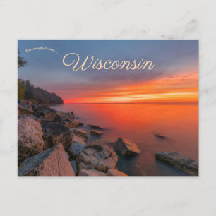 Door County Wisconsin USA Vykort