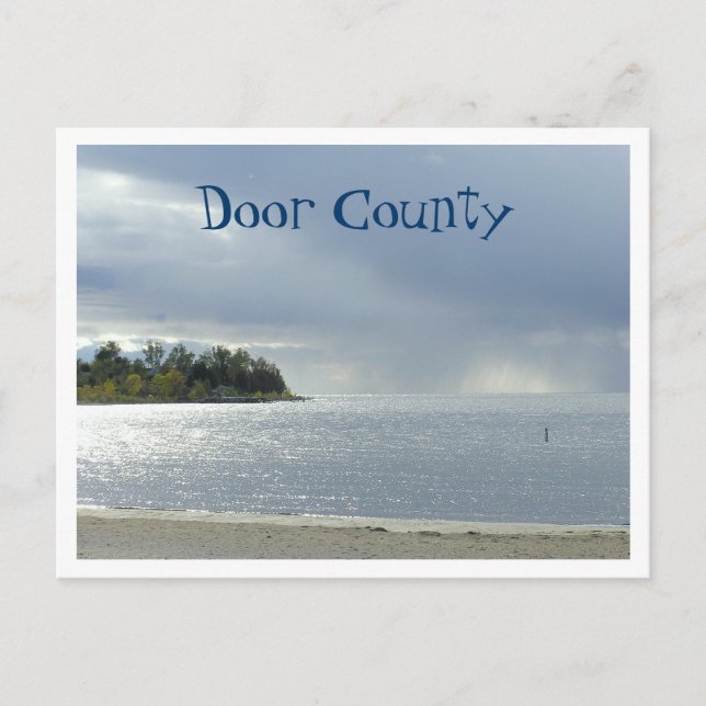 Door County, Wisconsin vykort (Framsida)