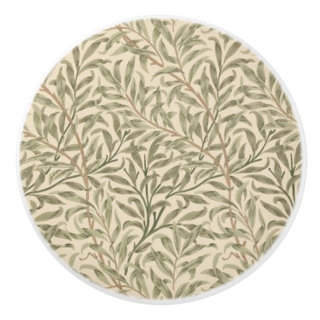 Door Knob - Art Nouveau Willow Knopp (Framsidan)