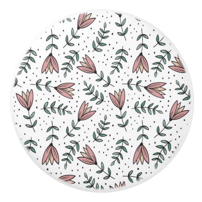 Door Knob Floral  Knopp (Framsidan)