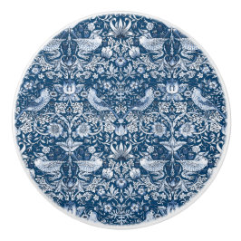 Door Knobs - Strawberry Thief William Morris Knopp