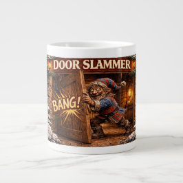 Door Slammer Icelandic Yule Lad  Jumbo Mugg