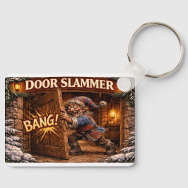 Door Slammer Icelandic Yule Lad  Nyckelring
