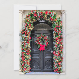 Doors of London: A Festive Christmas Card Julkort