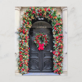 Doors of London: A Festive Christmas Postcard Helg Vykort