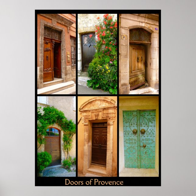 Doors of Provence Poster (Framsidan)