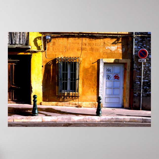 Doorway, Aix-en-Provence Poster (Framsidan)