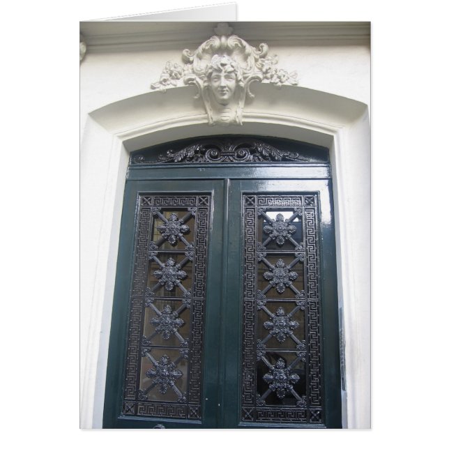 Doorway, Paris, 6e Hälsningskort (Framsidan)