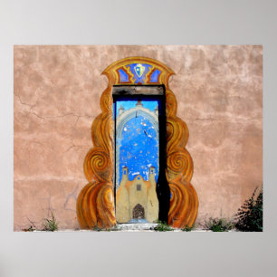 Doorway till Santa Fe Poster