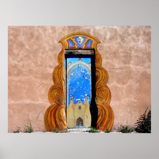 Doorway till Santa Fe Poster (Framsidan)