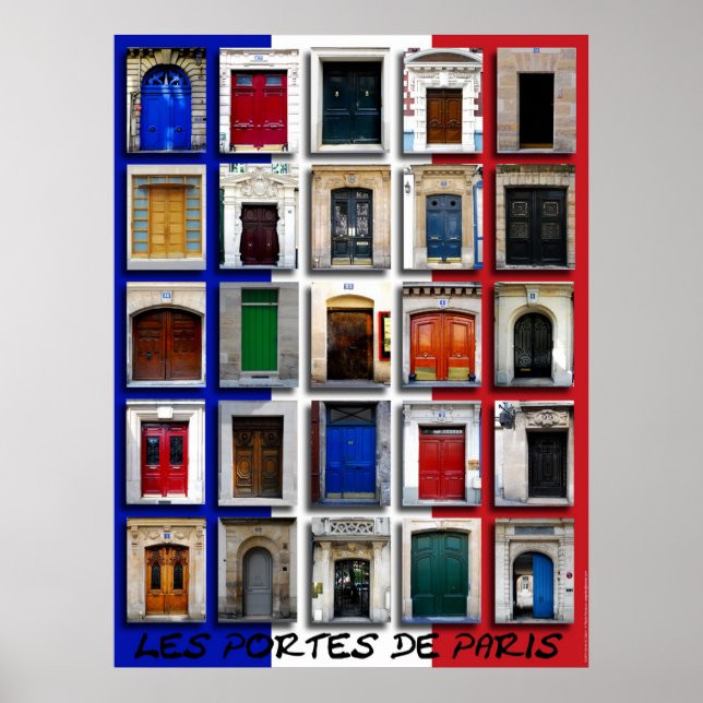 Doorways of Paris Poster (Framsidan)