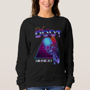 Doot Doot Skeltal Synthwave Retro Meme Streetwe T Shirt