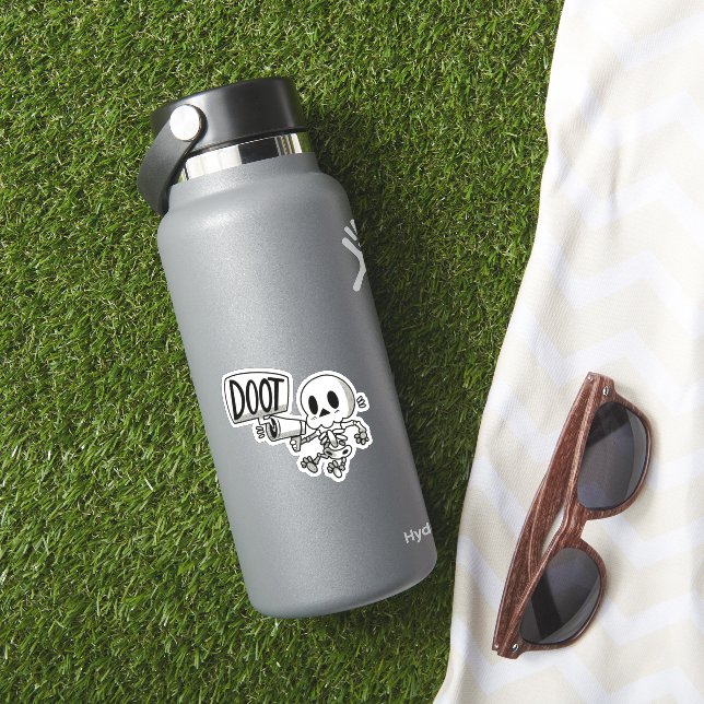 DOOT Skeleton Klistermärken (HydroFlask Insitu)