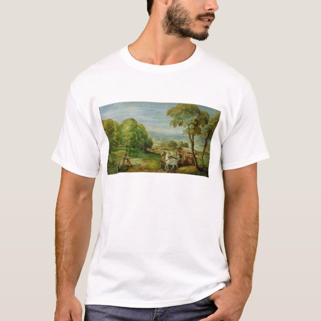 Dop av den etiopiska eunucken t shirt (Framsida)