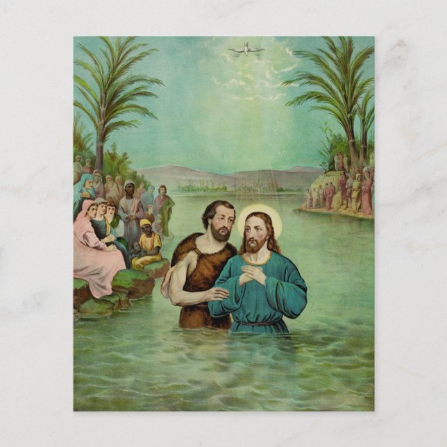 Dop av Jesus Kristus Flygblad (Framsidan)