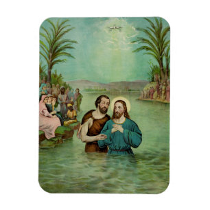 Dop av Jesus Kristus Magnet