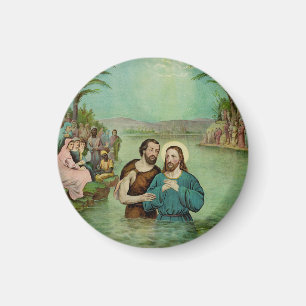 Dop av Jesus Kristus Magnet