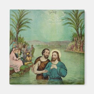 Dop av Jesus Kristus Magnet