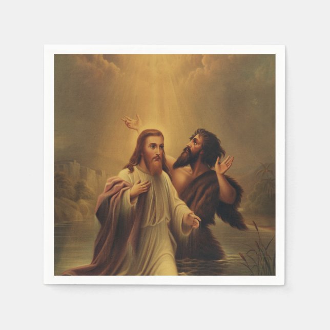 Dop av Jesus Kristus Pappersservett (Framsidan)
