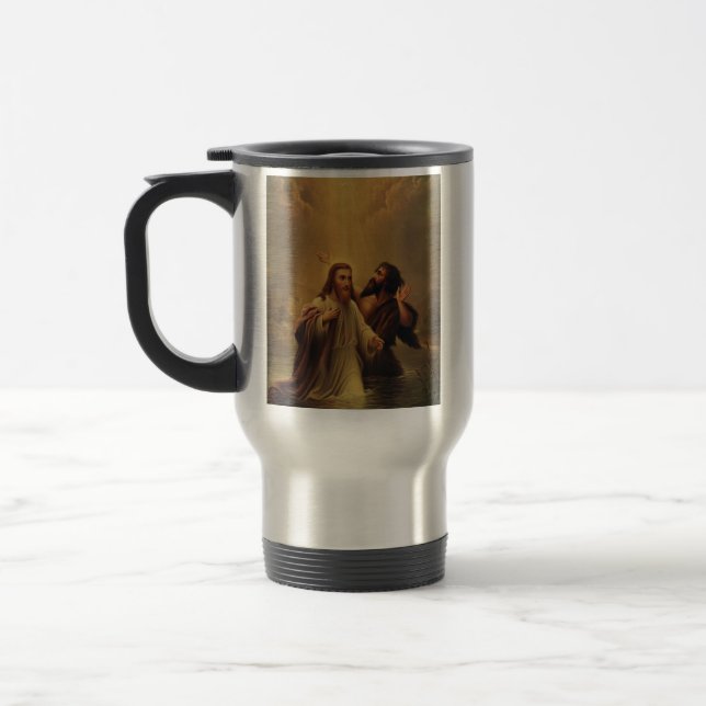 Dop av Jesus Kristus Resemugg (Vänster)