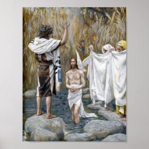 "Dop av Jesus", -- vid James Tissot Poster