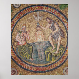 Dop av Kristus av John The Baptist Poster