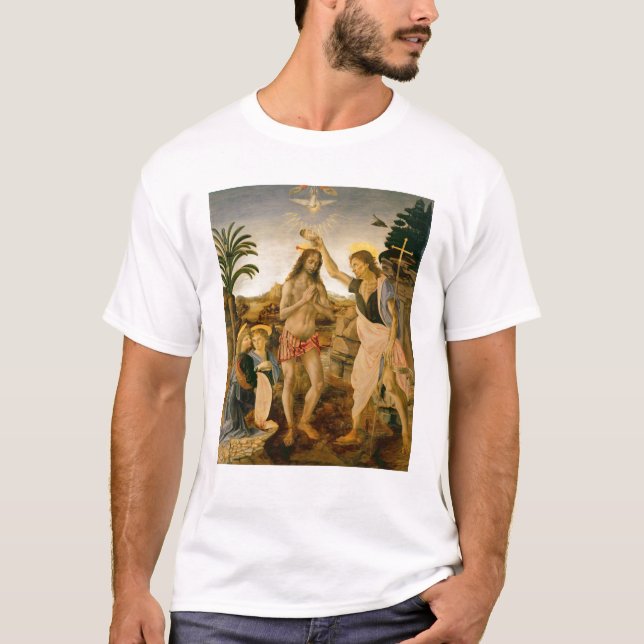 Dop av Kristus av John The Baptist T Shirt (Framsida)
