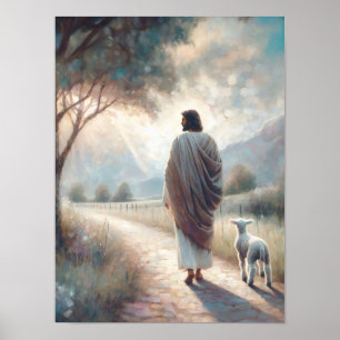 Dop av Kristus, kristen konst, Jesus Kristus dop Poster
