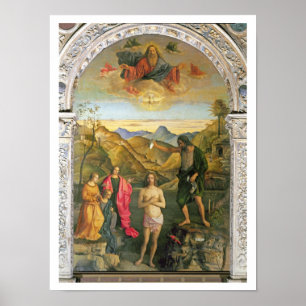 Dop av Kristus, St John Altarpiece Poster
