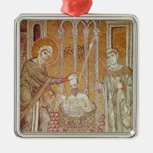 Dop av St Paul vid Ananias Julgransprydnad Metall