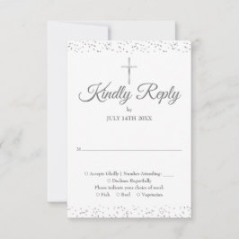 Dop Dop Dop Första Nattvarden Silver OSA Kort