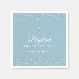 Dop Dopp Modern Silverhjärtan  Pappersservett