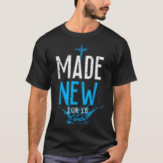Dop gjord ny Kors 2 Kor 517 T Shirt