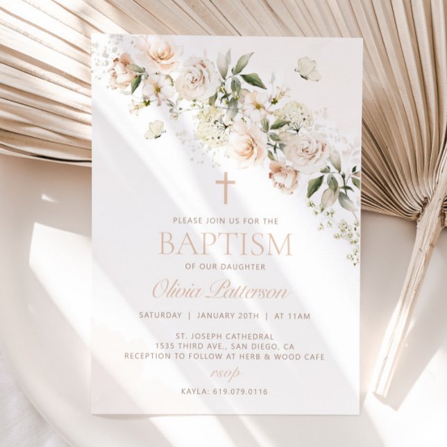 DOP INVITATION, FÖRSTA KOMMUNIONEN INBJUDAN (Skapare uppladdad)