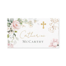 Dop Rosa Rosor Blad Platskort