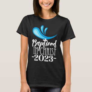 Dopad i Kristus 2023 RCIA Katolsk dop av t Shirt