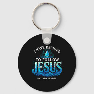 Dopad Jag Har Bestämt Mig För Att Följa Jesus Dop Nyckelring