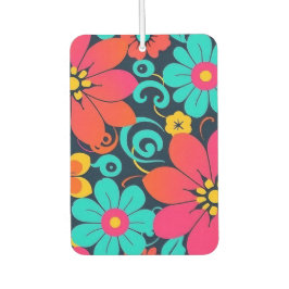 Dopamin Decor- Bright Funky Flowers-Retro
