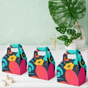 Dopamin Decor - Bright Funky Flowers-Retro Presentaskar