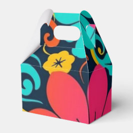 Dopamin Decor - Bright Funky Flowers-Retro Presentaskar