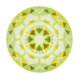 Dopamindekan av Bright Gult Grönt Summer Star