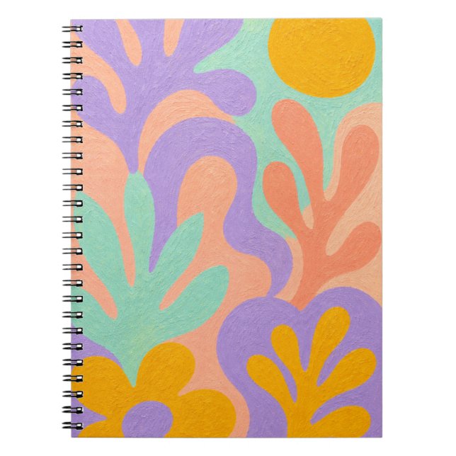 Dopamine pastel notebook anteckningsbok (Framsidan)