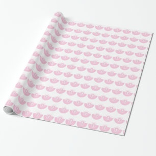 Dopbarnsdop Gratulation Rosa Barn o Presentpapper