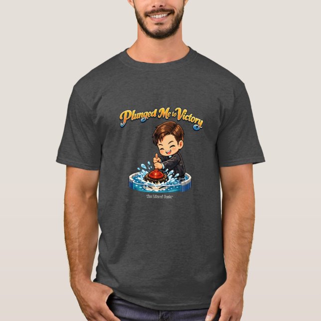 Dopdyknings-T-shirt T Shirt (Framsida)
