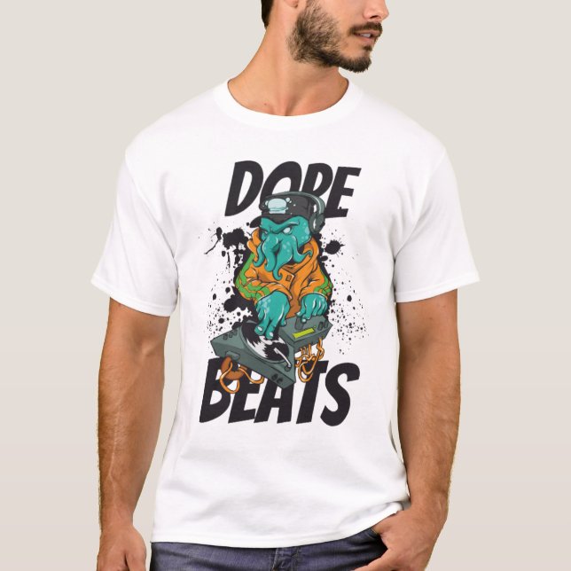 "Dope Beats: T Shirt (Framsida)