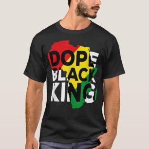 Dope Black Kung African American Melanin Pappa Bla T Shirt